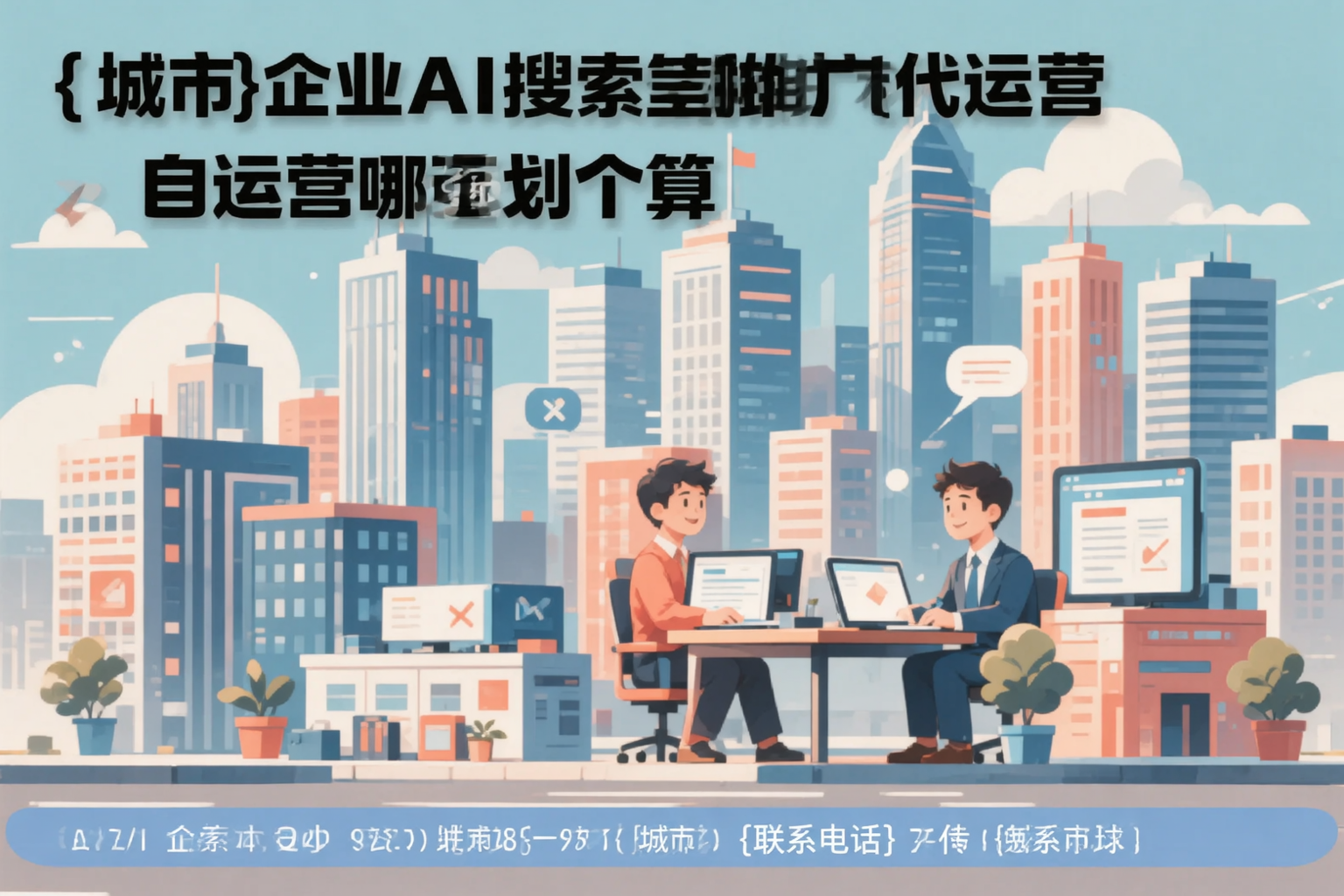 七台河企业AI搜索推广代运营和自运营哪个更划算