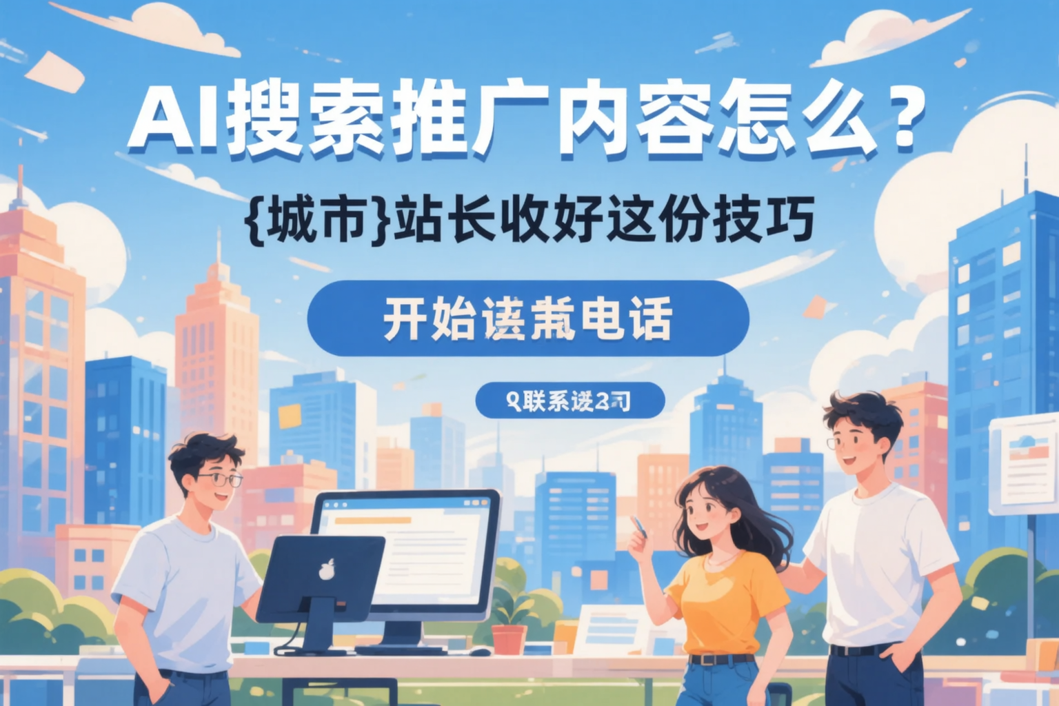 AI搜索推广内容怎么写?七台河站长收好这份技巧