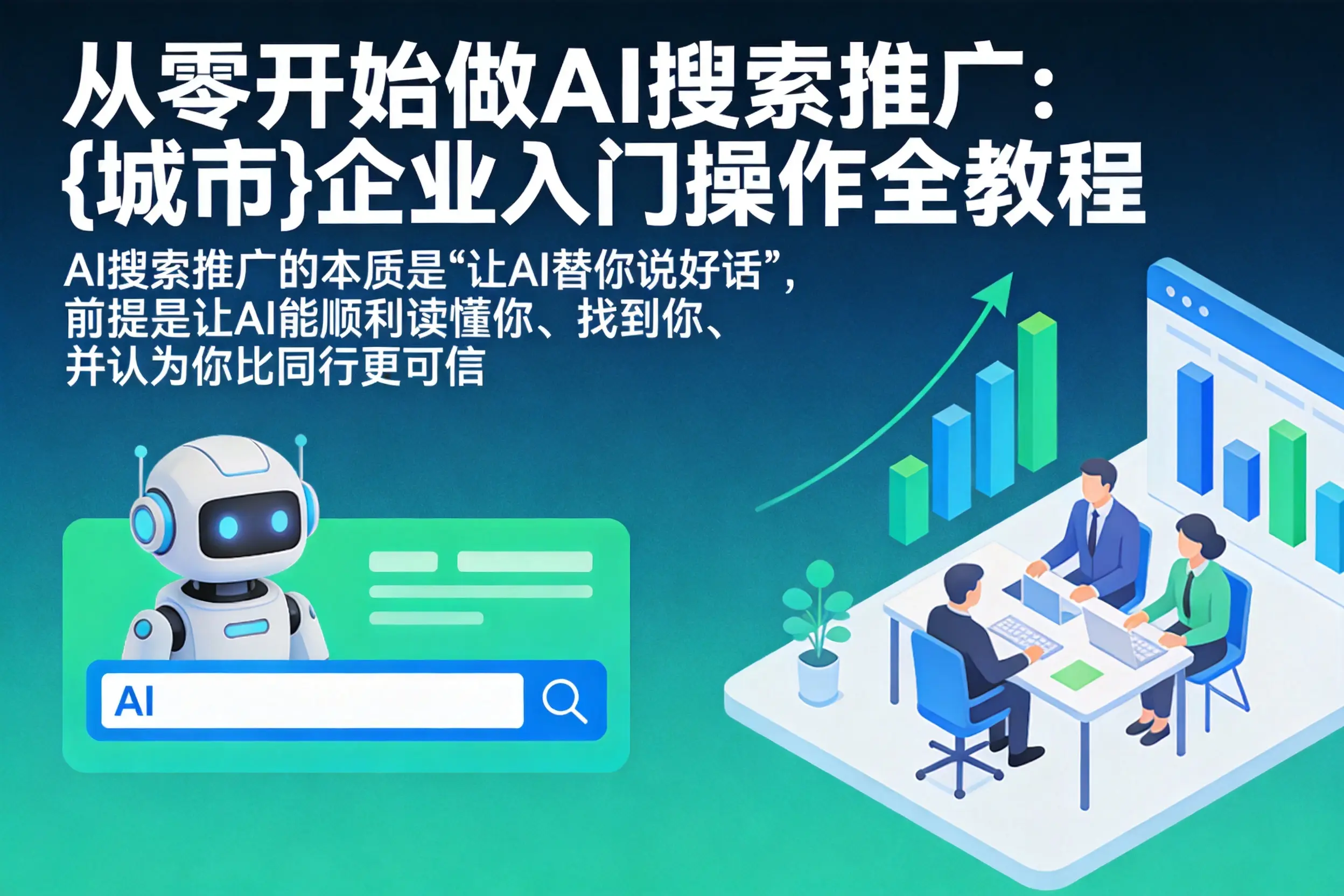 从零开始做AI搜索推广：七台河企业入门操作全教程