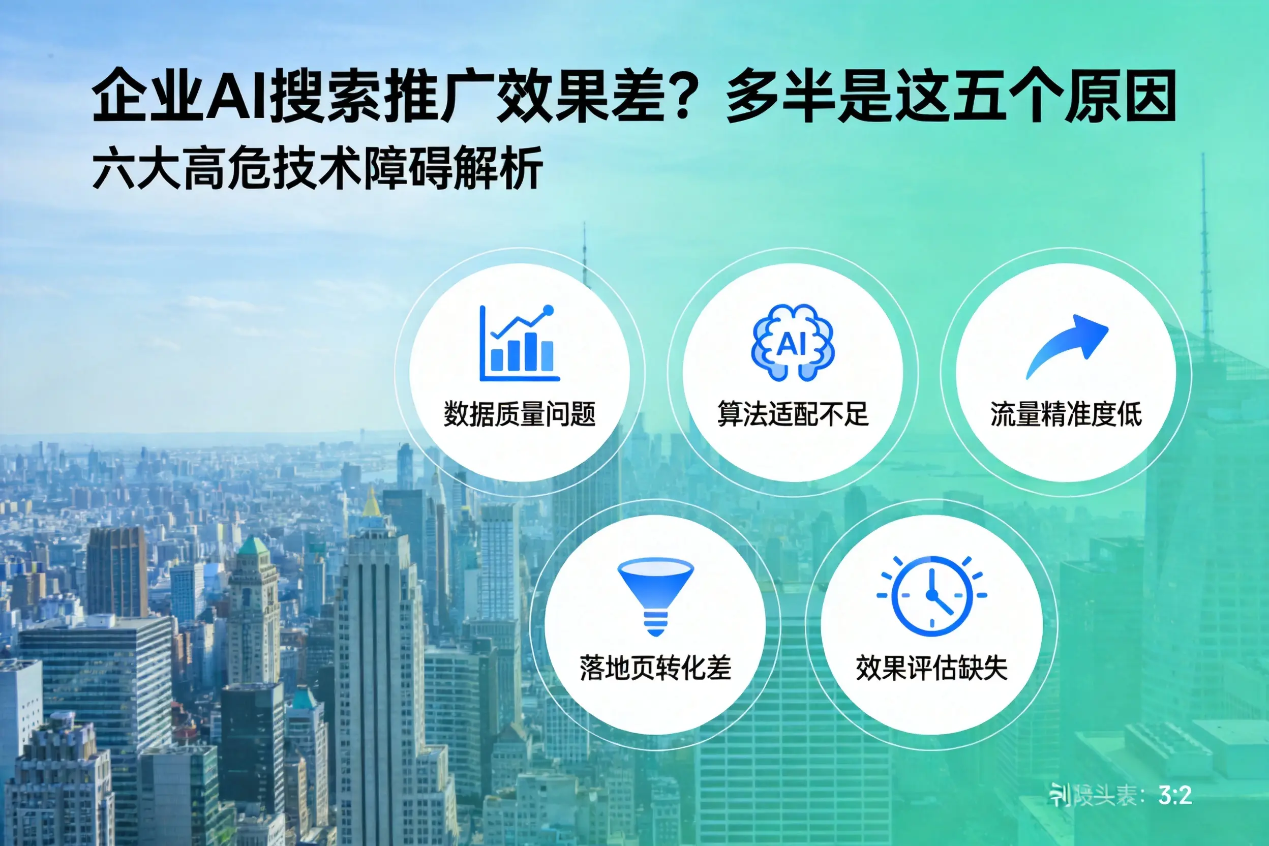 七台河企业AI搜索推广效果差?多半是这五个原因