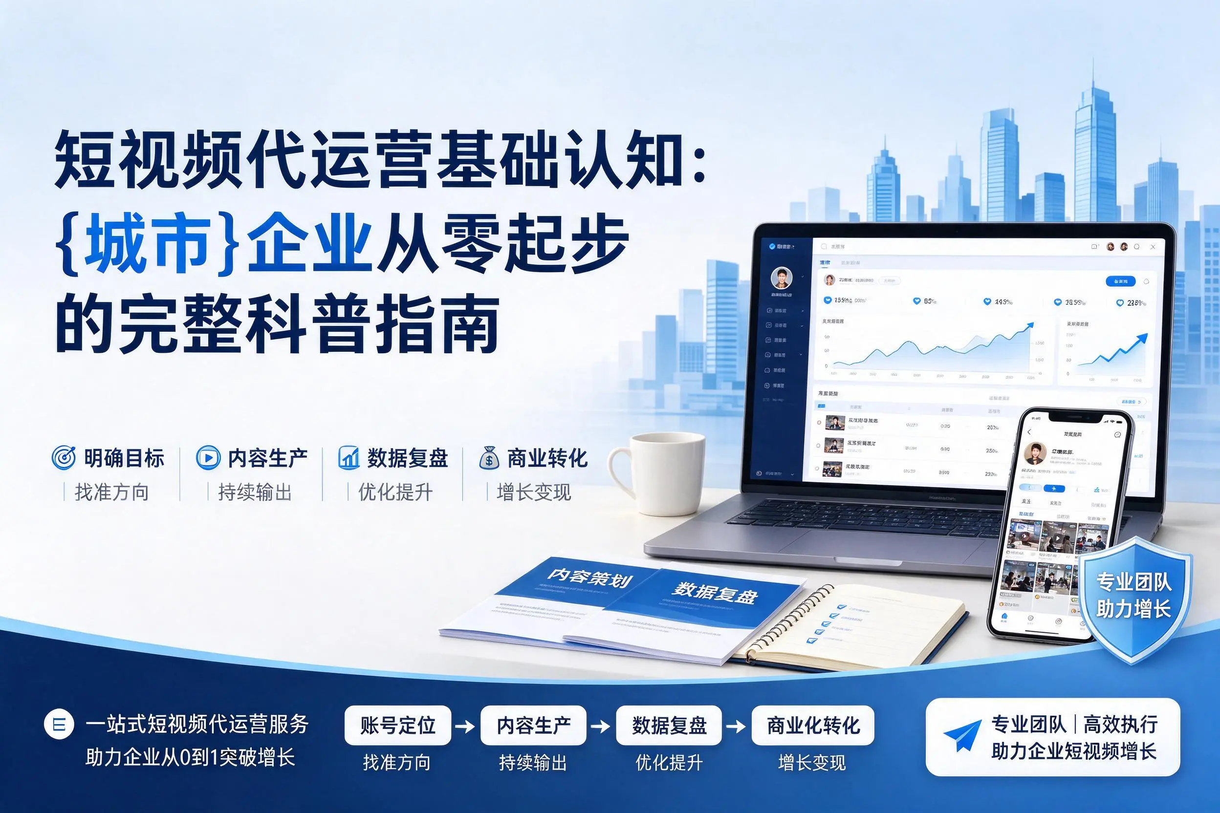 短视频代运营基础认知:七台河企业从零起步的完整科普指南