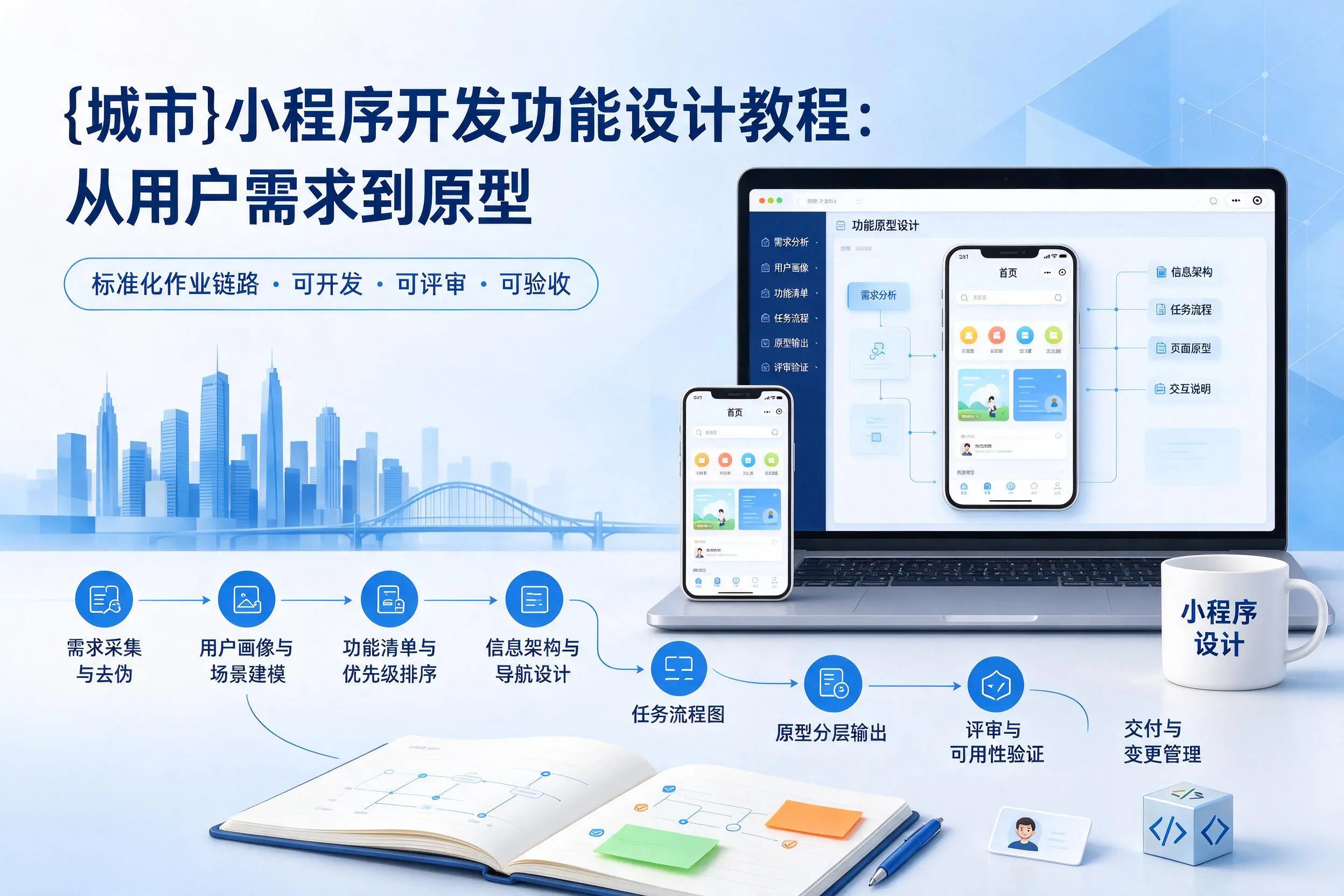 七台河小程序开发功能设计教程:从用户需求到原型
